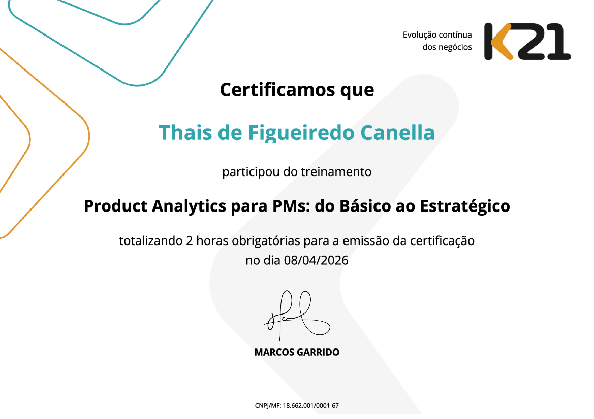 Certificado K21